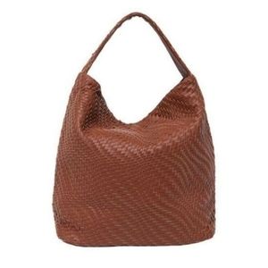 NWT Deux Lux Woven Hobo Shoulder Bag